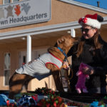 Dogs at Best Friends Animal Society got to choose a toy as a Christmas Gift from donations.