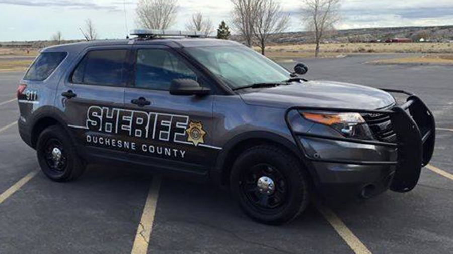 Duchesne County Sheriff car....