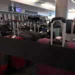 Piles of Southwest Airlines customer baggage's waiting to return home. (KSL-TV Meghan Thackrey)  