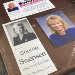 Swenson shared some of the campaign materials she used in previous elections. (KSL TV)