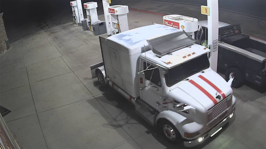 Police search for a white semi and black Dodge truck in diesel fuel thefts...