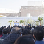 Elder Hugo Montoya speaks at the groundbreaking ceremony for the Torreón Mexico Temple on Saturday, December 10, 2022. (Intellectual Reserve, Inc.)