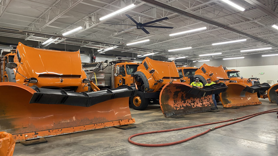 UDOT snow plows were ready for this latest storm...
