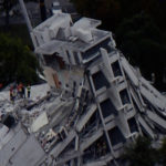 USU professor Dr. Brady Cox studied earthquake damage in New Zealand. (Dr. Brady Cox)