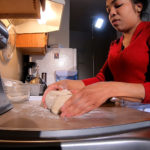 Eve Campbell, a beauty writer and blogger turned to baking bread to help her wellness. (Peter Rosen/KSL TV)