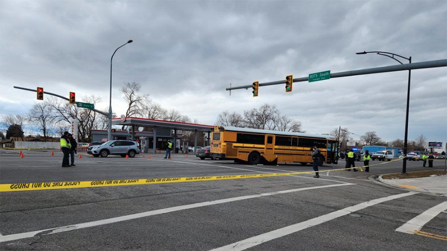 A teen girl was hit and killed by a school bus transporting high school students on Friday, Jan. 27...