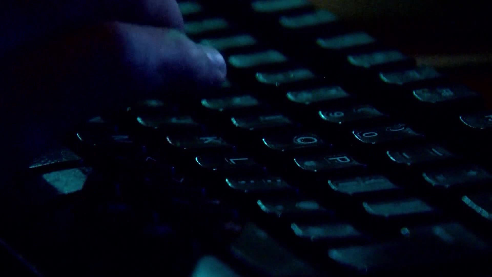 Hacker behind a keyboard. (FILE)...