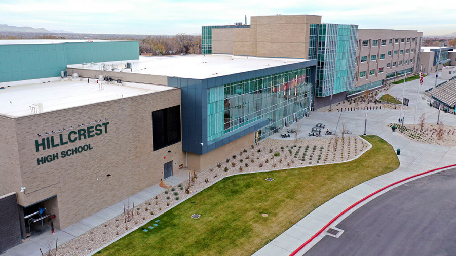 Hillcrest High School in Midvale is pictured on Monday, Nov. 15, 2021. (Kristin Murphy, Deseret New...