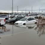 Provo Airport flooded Tuesday, Jan. 10. (Provo City)