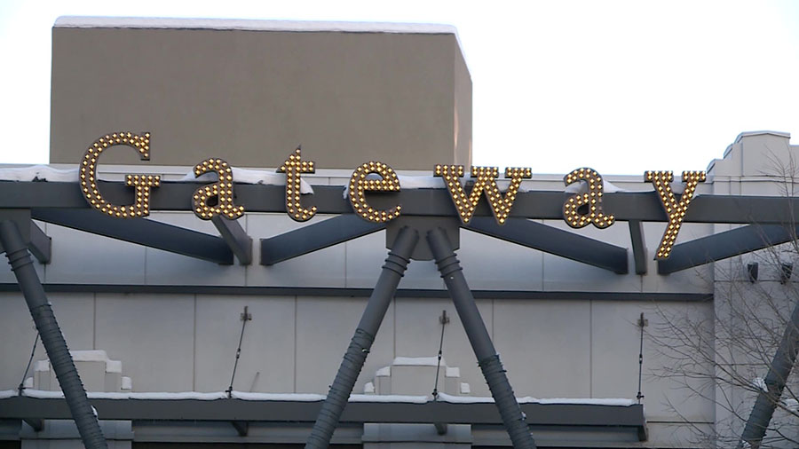 The Gateway Mall sign (FILE)...