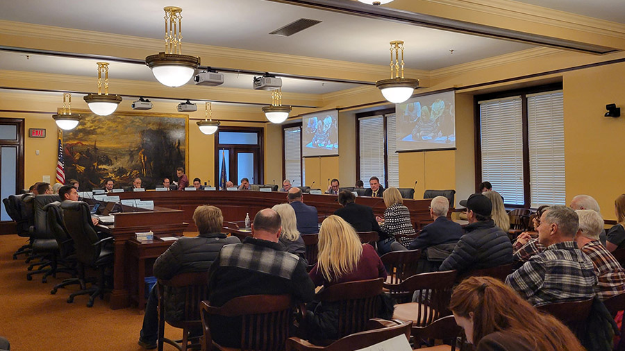 House Business and Labor Committee hearing public comments on H.B. 131 (KSL-TV's Michael Houck)...