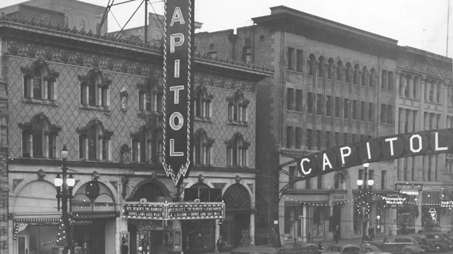 Undated photo of Capitol Theatre. (Deseret News Archives)...