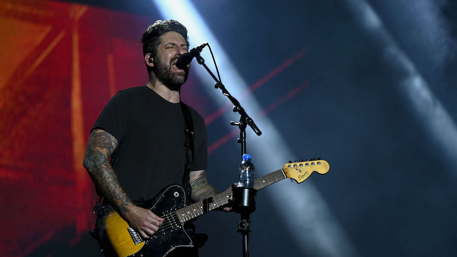 Fall Out Boy guitarist Joe Trohman is "stepping away" from the band. (Mauro Pimentel/AFP/Getty Imag...