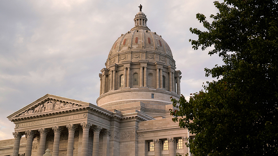The Missouri State Capitol is seen Friday, Sept. 16, 2022, in Jefferson City, Mo. (AP Photo/Jeff Ro...