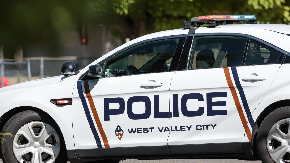 West Valley City police car...