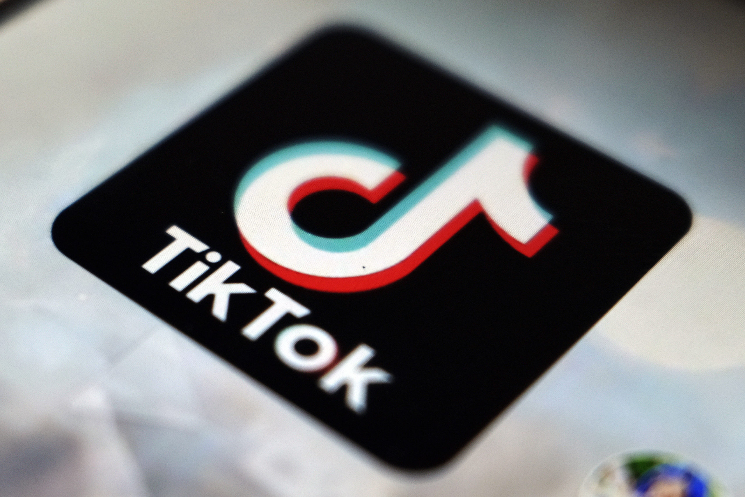 FILE - The TikTok app logo appears in Tokyo on Sept. 28, 2020. U.S. government bans on Chinese-owne...