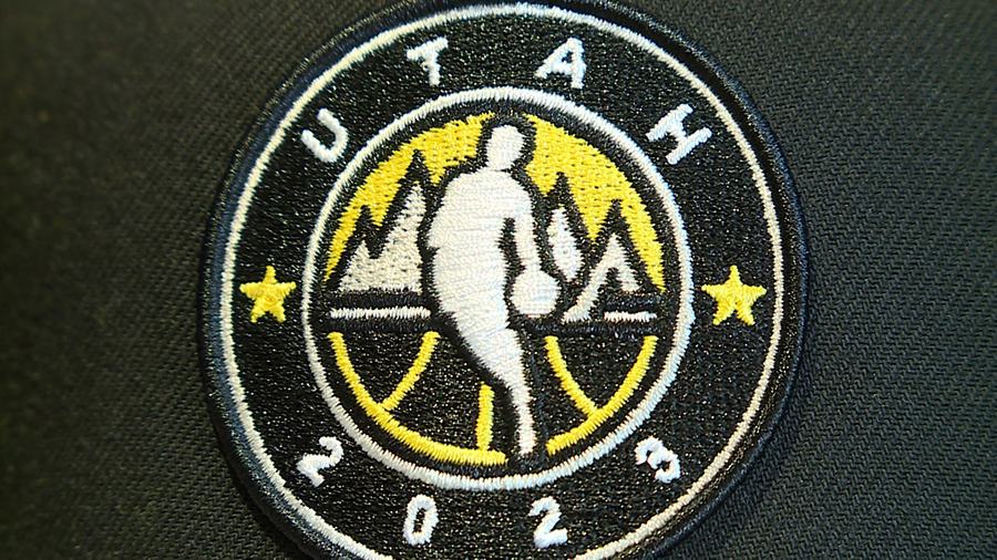 Utah's NBA All-Star logo...