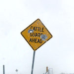 One of the signs in Tooele County with shotgun holes. (KSLTV) 