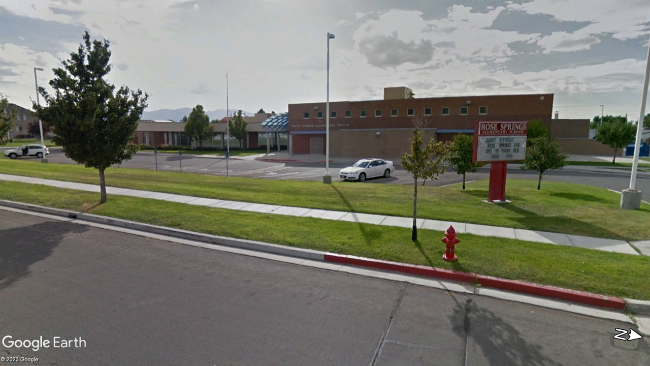 Rose Springs Elementary School (Google Earth Pro)...