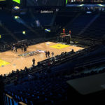 The Utah Jazz court getting revamped for the All-Star event. (Jay Hancock/KSL TV) 