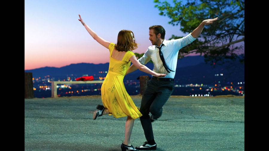 (From left) Emma Stone and Ryan Gosling are pictured here in 2016's "La La Land." (Dale Robinette/L...