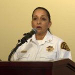 Salt Lake County Sheriff Rosie Rivera supports the bill to dismantle the Unified Police Department. (KSL TV)