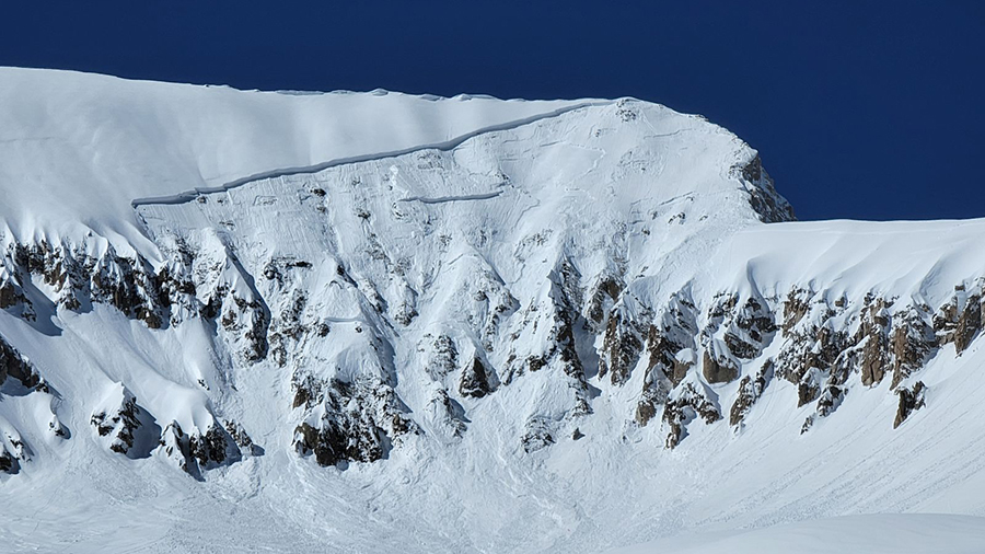 On Friday, March 17, 2023, this avalanche caught three backcountry tourers in upper Rapid Creek, so...