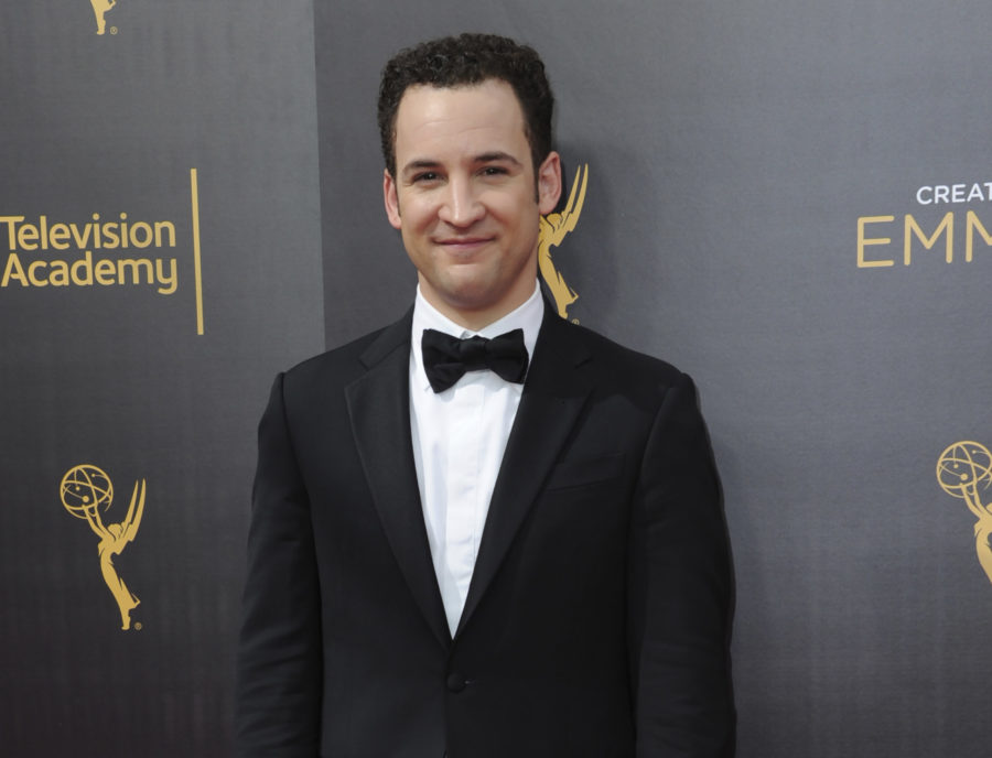 FILE - Actor Ben Savage arrives at night one of the Creative Arts Emmy Awards in Los Angeles on Sep...