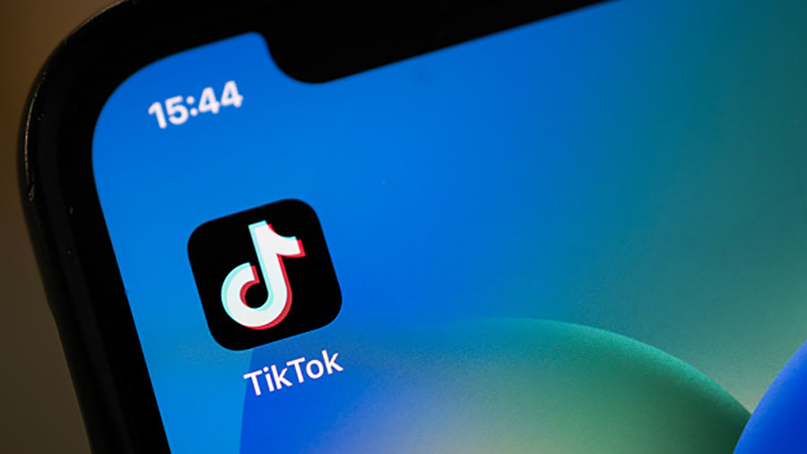TikTok app...