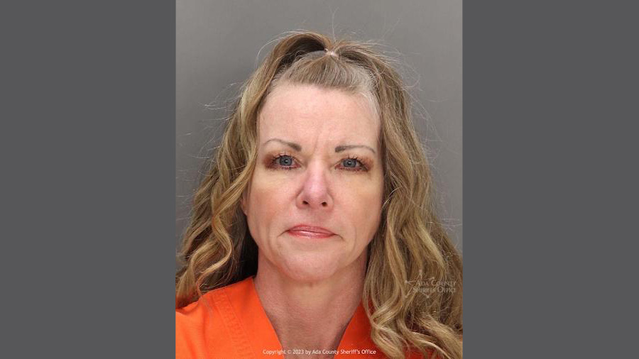 Lori Vallow Daybell's mugshot from the Ada County, Idaho, jail....