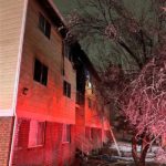 The damages of the fire at the Liberty Heights Apartments (Sandy Fire) 