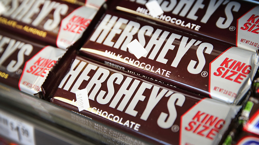Calls to boycott Hershey are spreading on Twitter in response to the chocolate company's Internatio...
