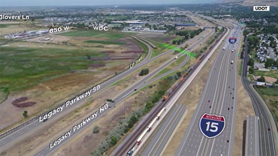 West Davis Highway Project map...