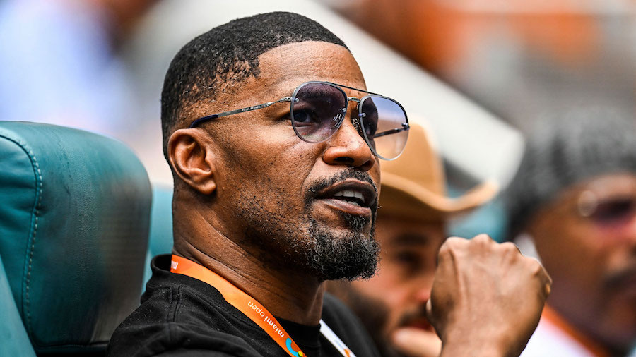 Jamie Foxx, seen here in Miami in March, remains hospitalized almost one week after experiencing a ...