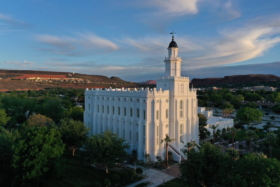 The St. George Utah Temple in May 2023. (Intellectual Reserve, Inc.)...