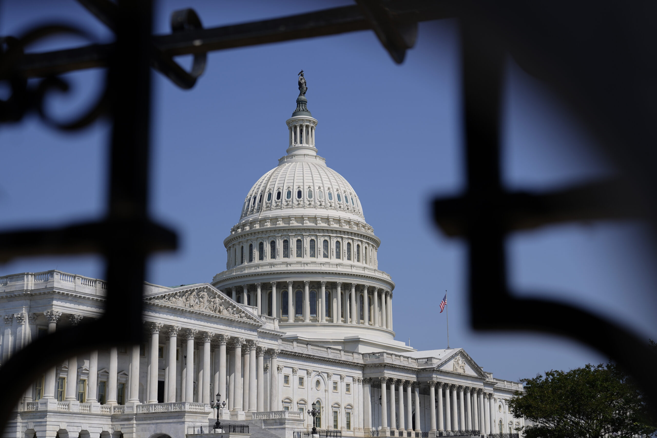 The U.S. Capitol is seen in Washington, Sunday, May 21, 2023. President Joe Biden planned on Sunday...