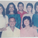 Flora and Herbert Franco with their 4 daughters and single son, (Courtesy: Franco Family)