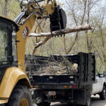 Salt Lake City crews clearing up City Creek Canyon. (KSLTV)
