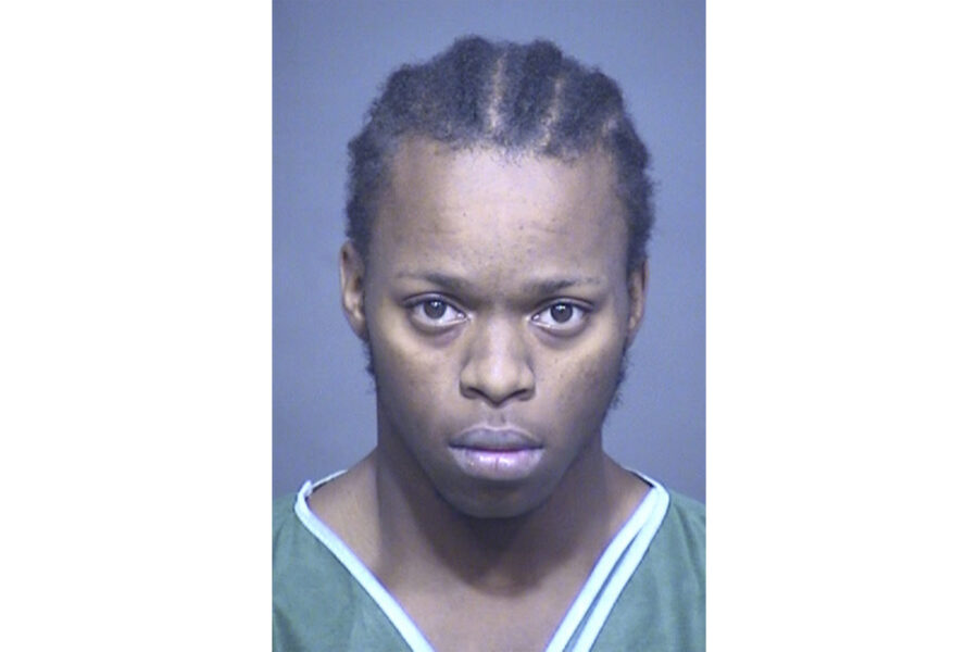 This booking photo provided by the Mesa, Ariz., Police Department shows Iren Byers. Byers has been ...