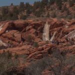 This year's runoff makes for a beautiful sight at Gunlock Falls but it can be slick and dangerous first responders say. (KSL TV)