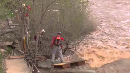 Weber River search for woman