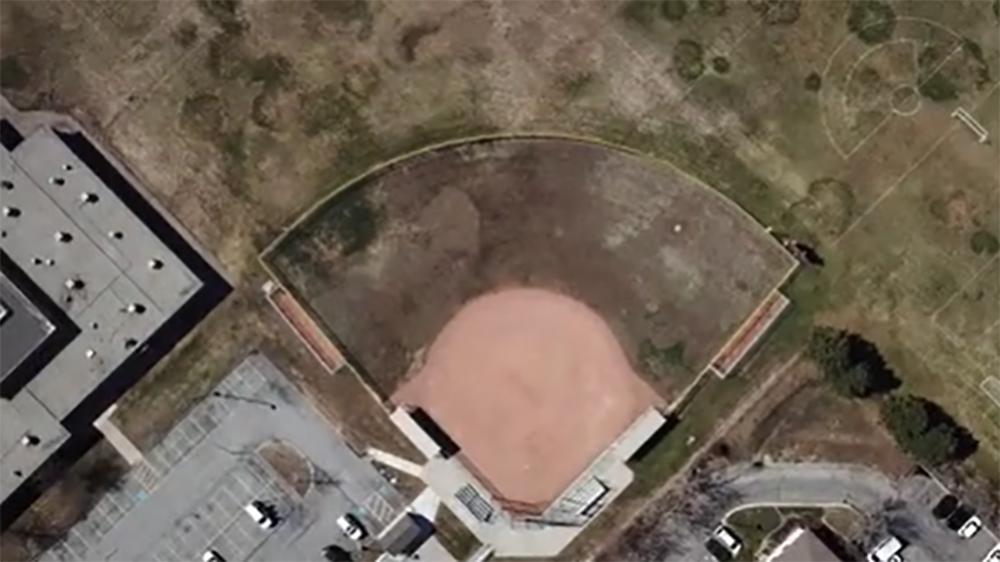 Viewmont High School softball field...