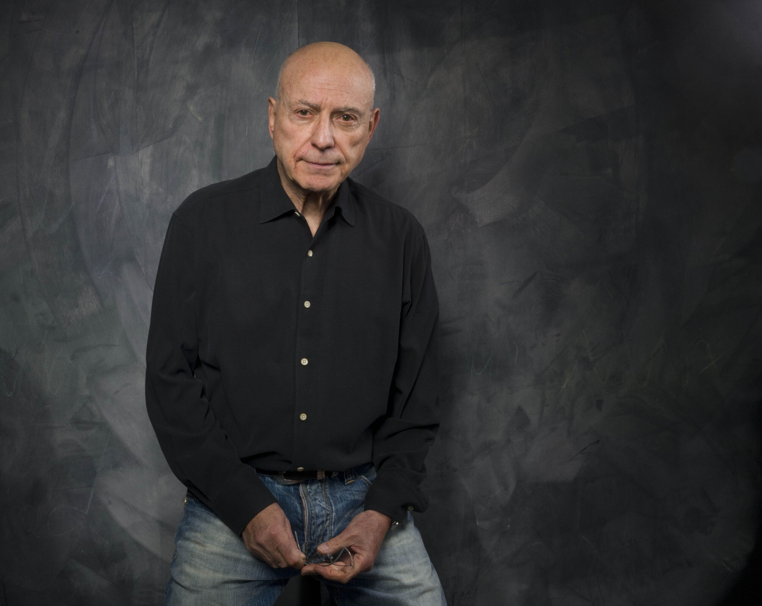 FILE - Alan Arkin poses for a portrait in the Fender Music Lodge during the 2011 Sundance Film Fest...