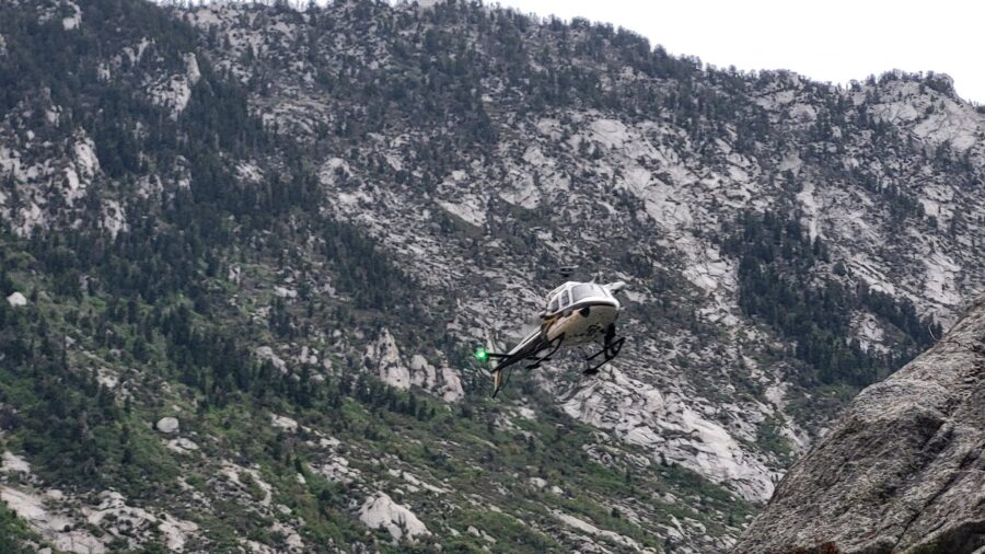 After a stranded climber who intended to base jump was rescued in Little Cottonwood Canyon, Salt La...