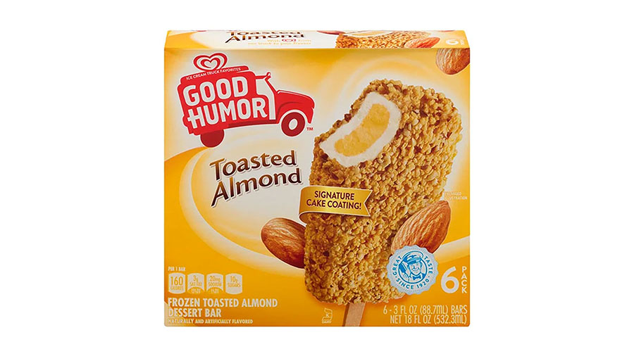 Good Humor no longer makes the Toasted Almond bar. (Good Humor/Stop&Shop)...
