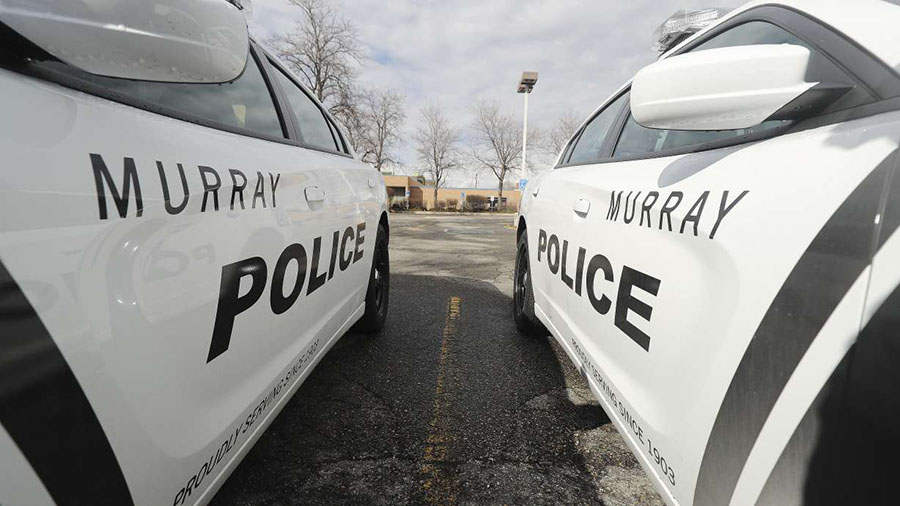 File - Murray police cars. (Jeffery D. Allred/Deseret News)...