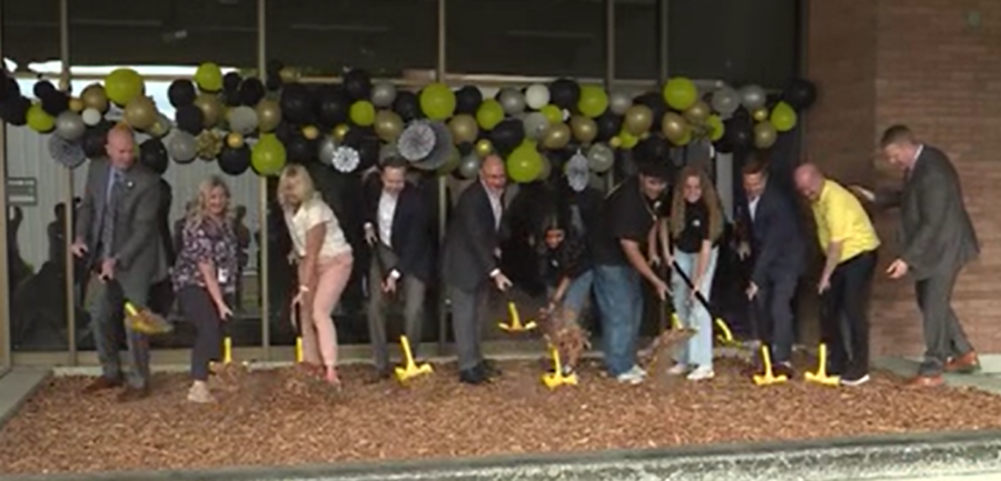 Cottonwood High School begins a major redesign inside – on it's new student Wellness Center....