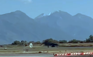 jet on runway at Provo airport