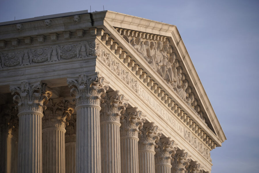 FILE - The Supreme Court is seen in Washington, on Nov. 5, 2020. (AP Photo/J. Scott Applewhite, Fil...
