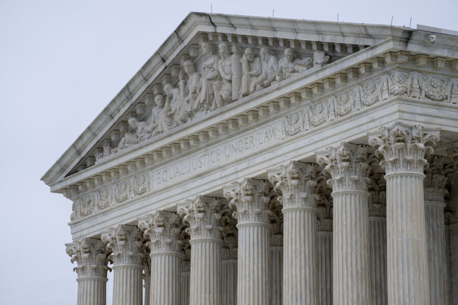 FILE - The U.S. Supreme Court is seen Tuesday, May 16, 2023, in Washington. The Supreme Court is ge...